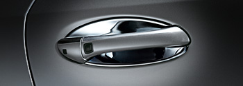 Mercedes Benz SL-Class Chrome Door Handle Inserts 03 & Up Mercedes Benz SL-Class Chrome Door Handle Inserts 03 & Up